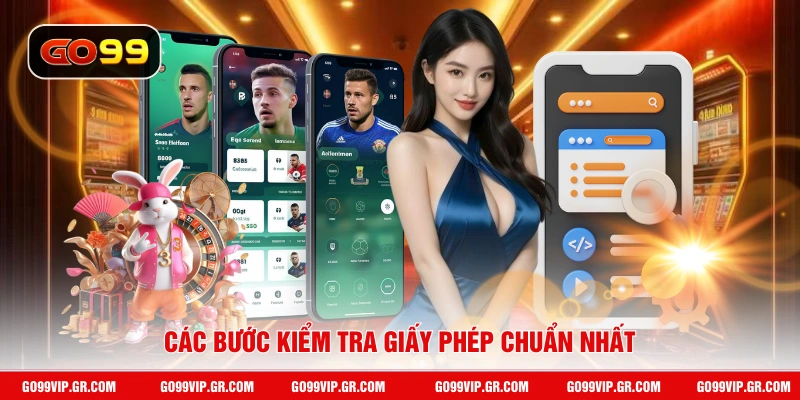 Các bước kiểm tra giấy phép chuẩn nhất
