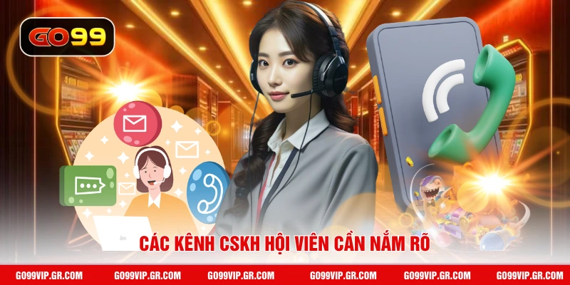 Các kênh CSKH hội viên cần nắm rõ